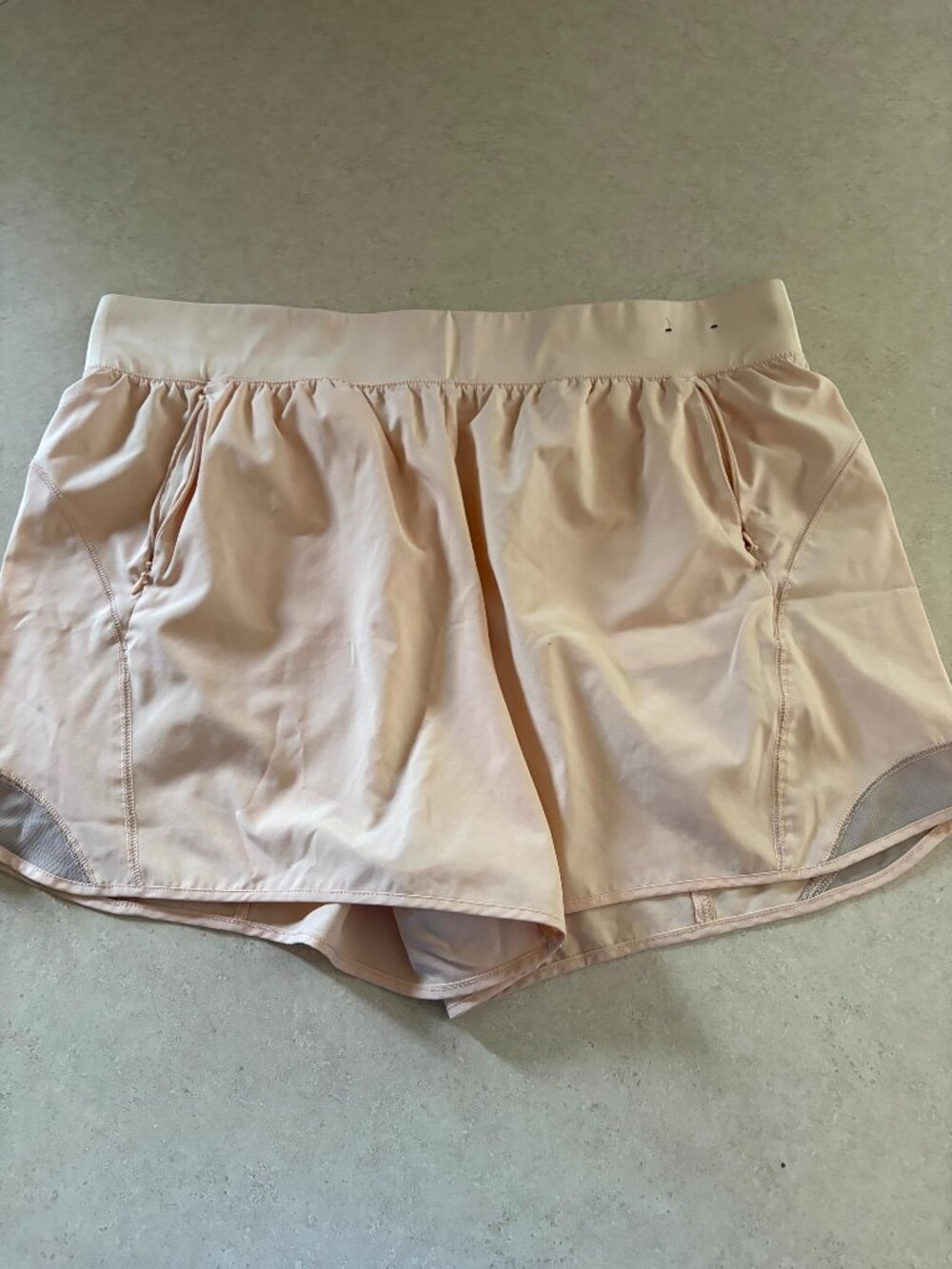 Tek Gear Women's Plus 2X Athletic Shorts Pink Polyester Spandex Elastic Waist